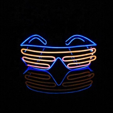 Customized Sound-Activated EL Wire Neon Party Glasses