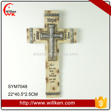 Handmade unique resin decorative hanging wall crosses