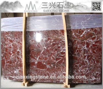 Red color and marble type Rosso lepanto marble price