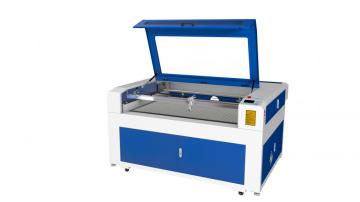 9060 co2 laser engraving machine on glass wood