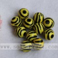 Wholesale Fashion Colorful Jewelry Acrylic Black Stripe Beads