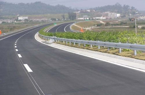 TUFFO caldo galvanizzato Autostrada Guardrail