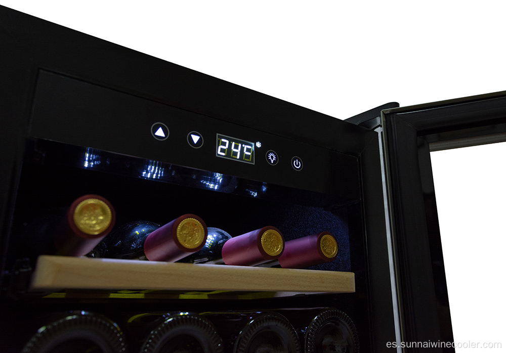 Incorporador de vino electrónico de compresor de refrigerador de vino incorporado