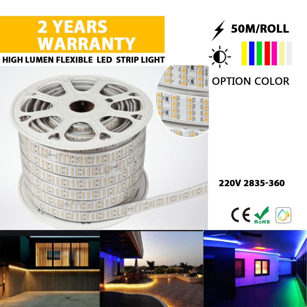 شريط إضاءة LED بقوة كبيرة 2835-360 لتر