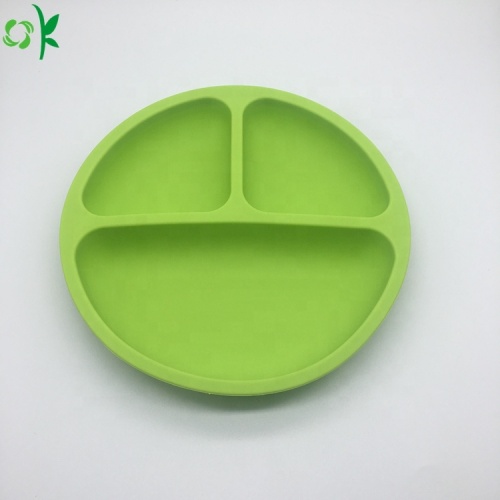 Силиконовая подставка для кормления ребенка Round Smile