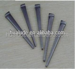 Cut Steel Nails flat tapered nail for concrete or brick