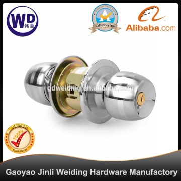 Stainless steel knob Cylindrical Knob Door Lock