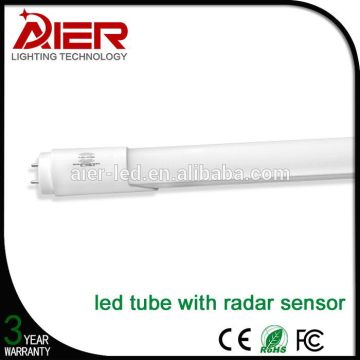 New design custom-made t8 radar sensor led tube lgiht