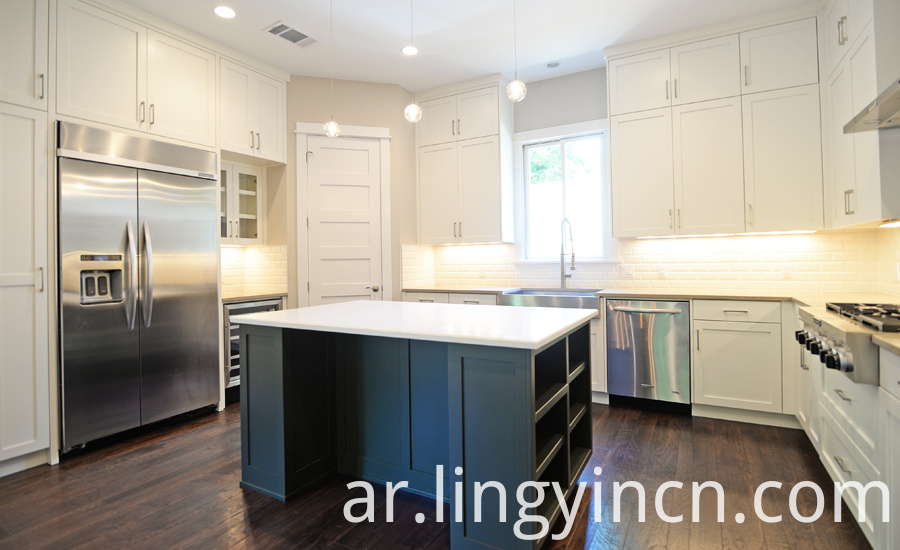 الصين خزائن المطبخ الحديثة شاكر وحدات قابلة للتعديل المصنعين