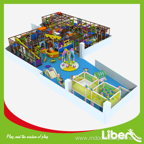 Indoor commercial playground equipment