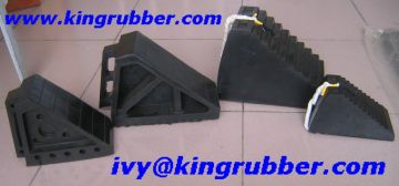 rubber wheel parking stopper for trucks