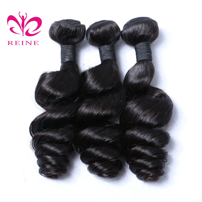 REINE Malaysian Unprocessed Virgin Human Hair 8-30inch 100g/pcs Loose Wave hair extensions for black hair