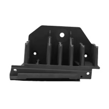 Custom Injection Molded Black Plastic Component Housings