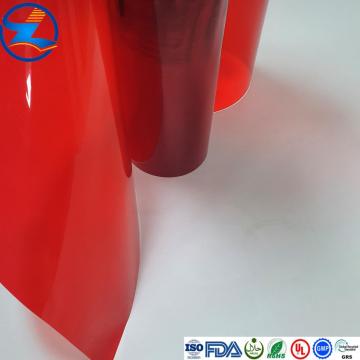 Películas de PVC resistente al fuego con tratamiento de corona.
