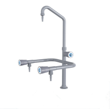 Laboratory Triple outlet faucets grey