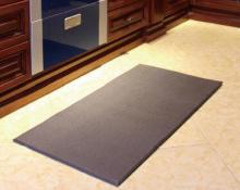 Plain coloured embossed kitchen/bedroom/door mat