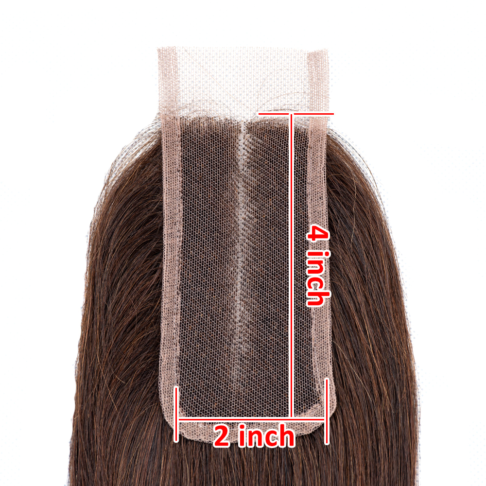 10A 2# And 4# Brown Straight/Body Wave 2*4 Lace Closure In Stock ,10-20 Inch,100% Human Hair,Cheap And Very Hot Sell