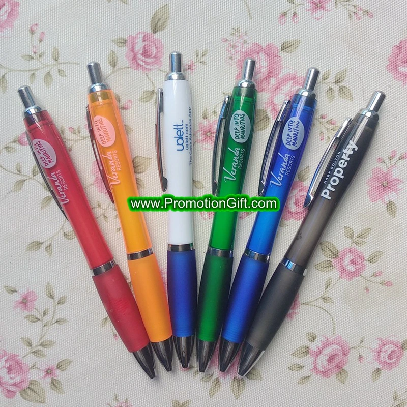 Custom Promotional Plastic Gift Ballpoint Ball Point Logo Pen