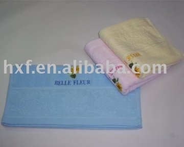 terry face towels embroidered