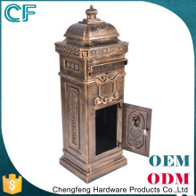 High Durability Bronze Die Casting Aluminiun Postbox