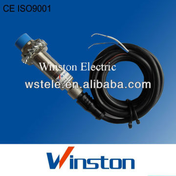 Winston brand M18 PNP inductive proximity sensor switch with M12 right angle connector
