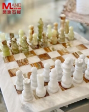 Factory Direct Sales: Customized Natural Marble & Luxury Stone Jade High-end Chess Boards