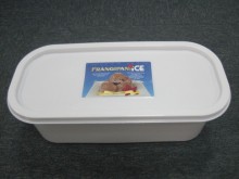 5L Printed Ice Cream Container,Plastic Ice Cream Container with Lid