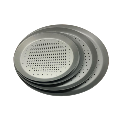 16" Perforated Heavy Weight Aluminum Cutter Pizza Pan