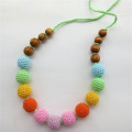 Kalung tumbuh gigi Crochet kalung tumbuh gigi Amber