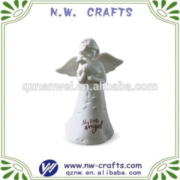 White small angel statue