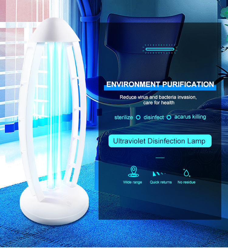 38w uvc lamp disinfection ray sterilizer