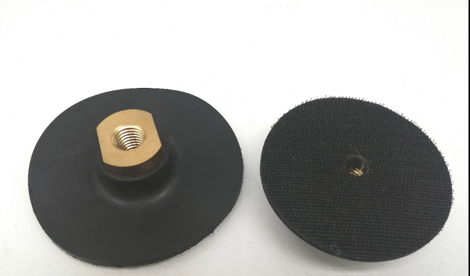 Hizar Rubber Super Soft Polishing Pad Backer M14 5/8-11 with Polishing Pads