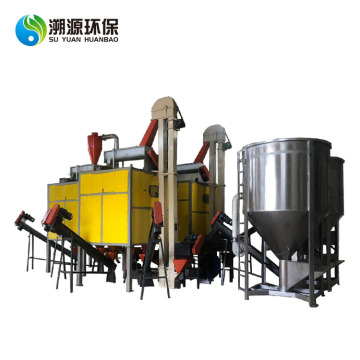 Plastic PE PP Film crushing recycling equipment