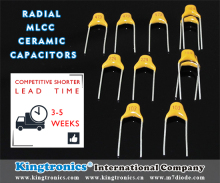 Kt Kingtronics Competitive Shorter Lead Time for Radial MLCC 3-5 Weeks