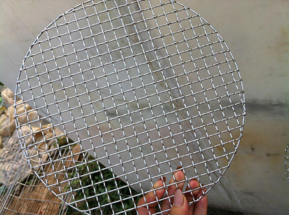 Pre-Crimped Barbecue Grill Netting