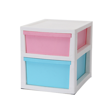 Plastic Two Layer Underwear Socks Storage Drawer Cabinet