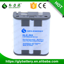 3.6V 600mAh Ni-Cd Cordless Phone Battery Pack