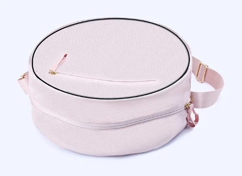 Round Shaped Yoga Mat Bag with Custom Logo Print