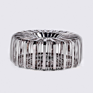 Goolee Stylish Modern Slivery Stainless Steel Cocktail Coffee Table