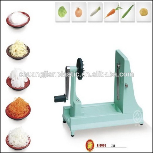 Plastic green cutting tool for vegetable and fruit cutted
