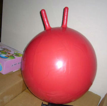 Handle (55cm) Red Jumping Ball Hopper Bouncing Hop