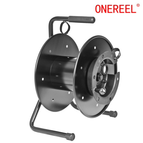 Extension Cord Storage Reel with Metal Stand