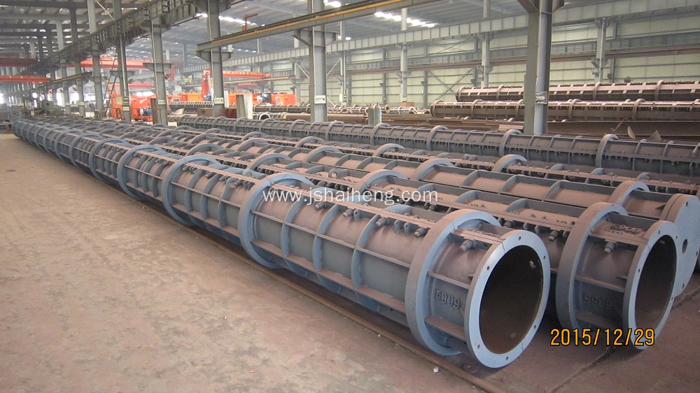 Concrete square pile spinning production line