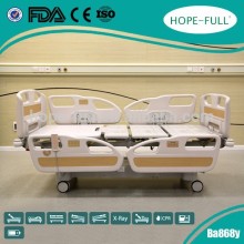 With four ABS handrails hospital electric homecare beds