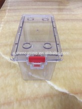 plastic poker card holder secuirty card holder