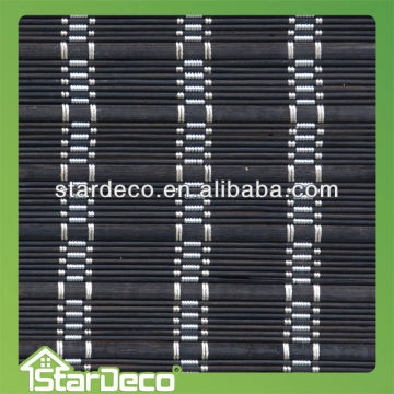 Ready-made retractable woven roller blinds