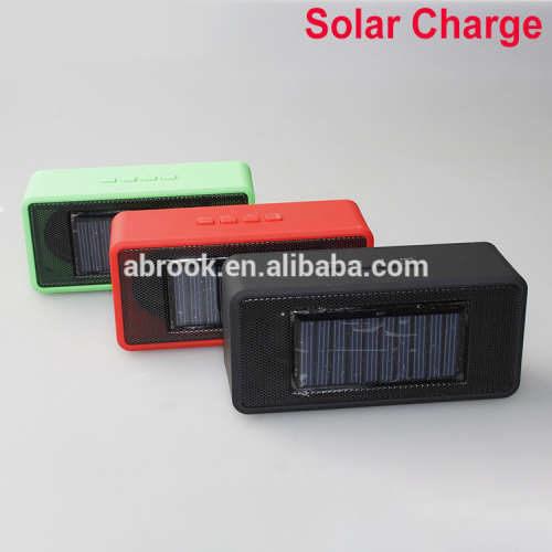 2016 new fm radio mini solar bluetooth line array speaker cabinet