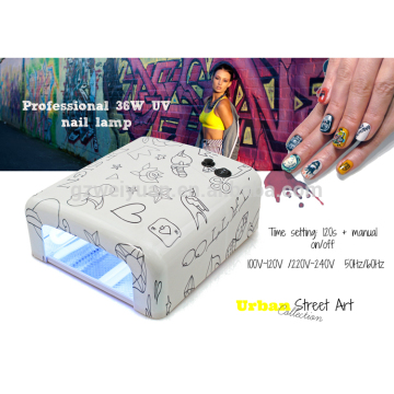 Professional 36W UV nail lamp, uv nail dryer printed