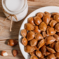 Grote maten gezonde snacks Abrikozennoten met hoge voedingswaarde