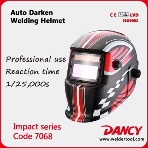 Factory Price Trade auto darkening welding helmet code.7062